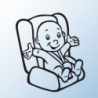 Auto samolepka Dítě v autě - Kluk